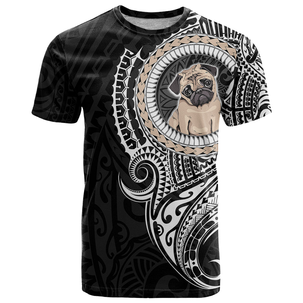Polynesian Pug Dog T Shirt Dog In My Heart LT6 - Wonder Print Shop
