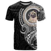 Polynesian Pug Dog T Shirt Dog In My Heart LT6 - Wonder Print Shop