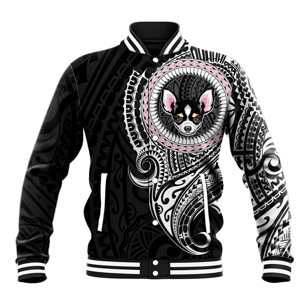 Polynesian Chihuahua Dog Baseball Jacket Dog In My Heart LT6 - Wonder Print Shop