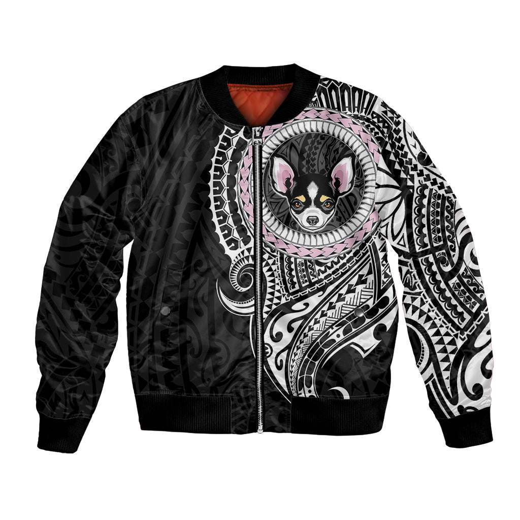Polynesian Chihuahua Dog Bomber Jacket Dog In My Heart LT6 - Wonder Print Shop