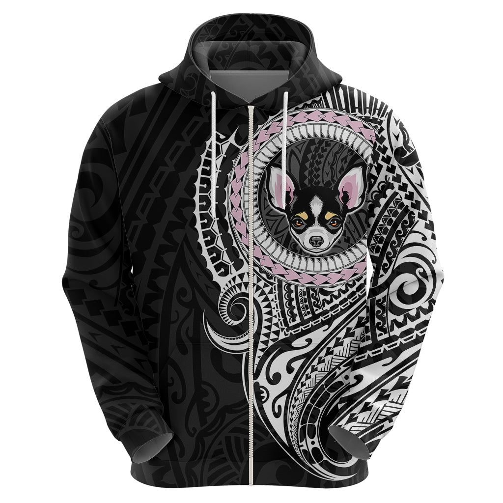 Polynesian Chihuahua Dog Hoodie Dog In My Heart LT6 - Wonder Print Shop