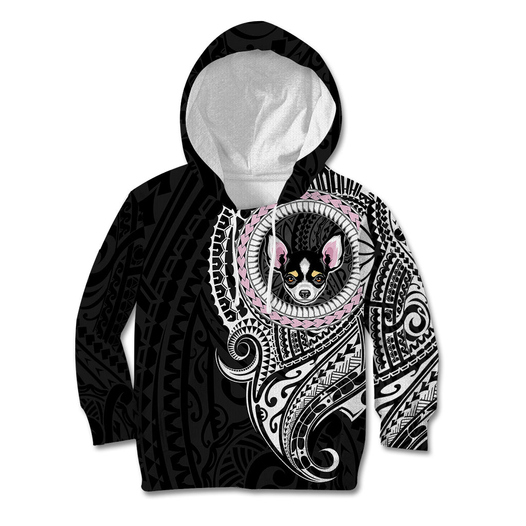 Polynesian Chihuahua Dog Kid Hoodie Dog In My Heart LT6 - Wonder Print Shop