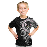 Polynesian Chihuahua Dog Kid T Shirt Dog In My Heart LT6 - Wonder Print Shop