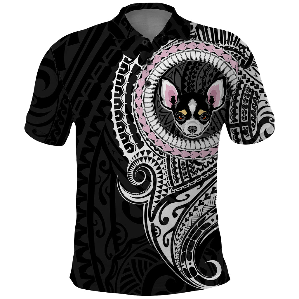 Polynesian Chihuahua Dog Polo Shirt Dog In My Heart LT6 - Wonder Print Shop