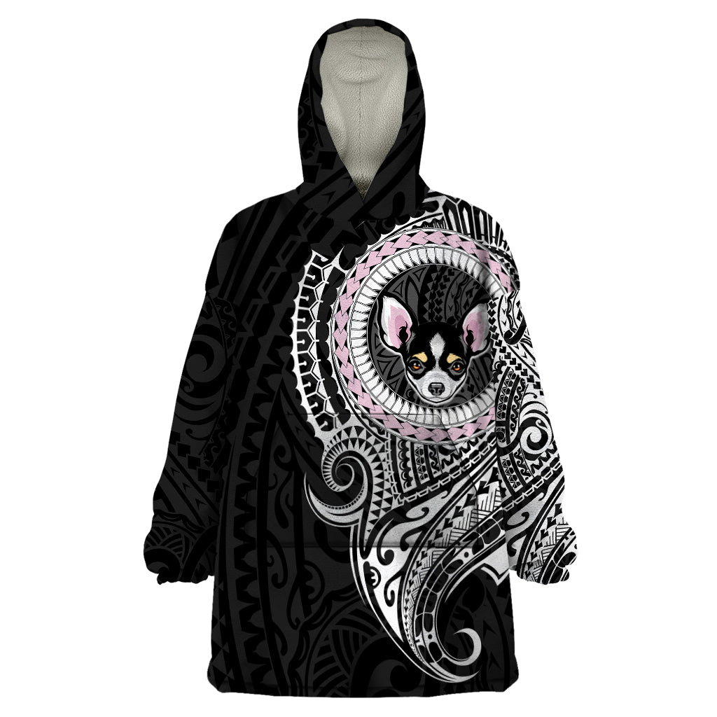 Polynesian Chihuahua Dog Wearable Blanket Hoodie Dog In My Heart LT6 - Wonder Print Shop