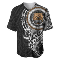 Polynesian Pitbull Dog Baseball Jersey Dog In My Heart LT6 - Wonder Print Shop