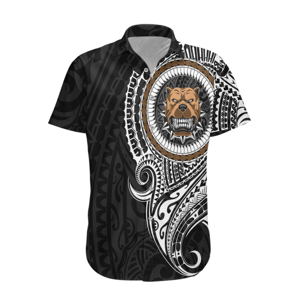 Polynesian Pitbull Dog Hawaiian Shirt Dog In My Heart LT6 - Wonder Print Shop