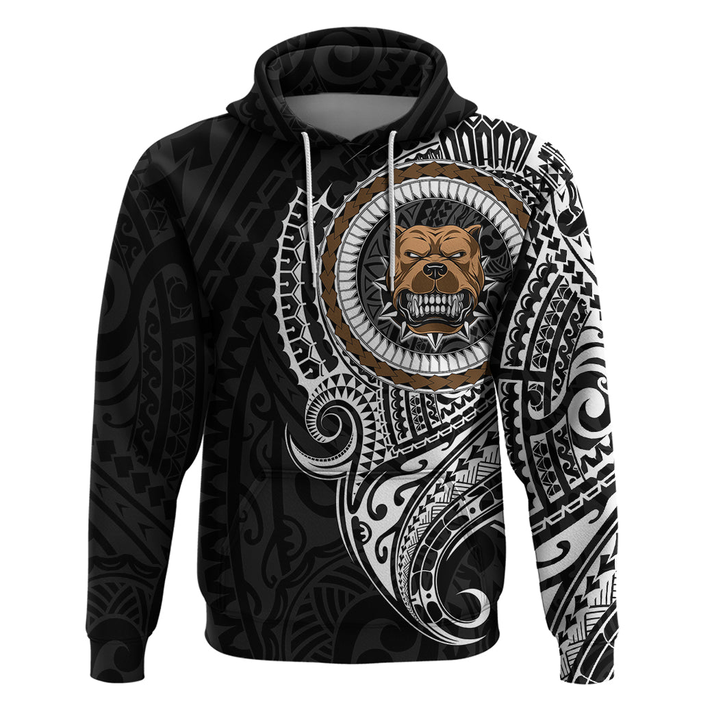 Polynesian Pitbull Dog Hoodie Dog In My Heart LT6 - Wonder Print Shop