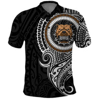 Polynesian Pitbull Dog Polo Shirt Dog In My Heart LT6 - Wonder Print Shop