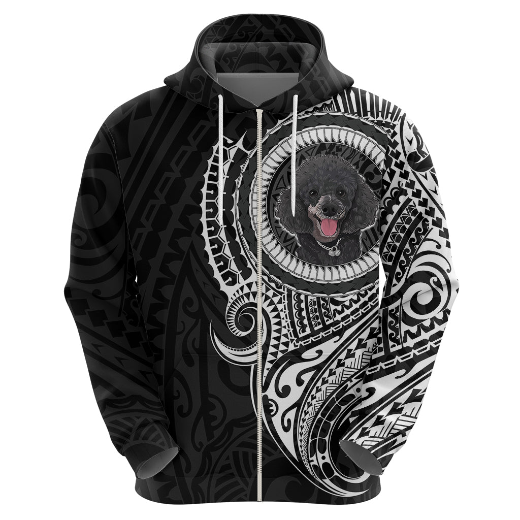 Polynesian Poodle Dog Hoodie Dog In My Heart LT6 - Wonder Print Shop