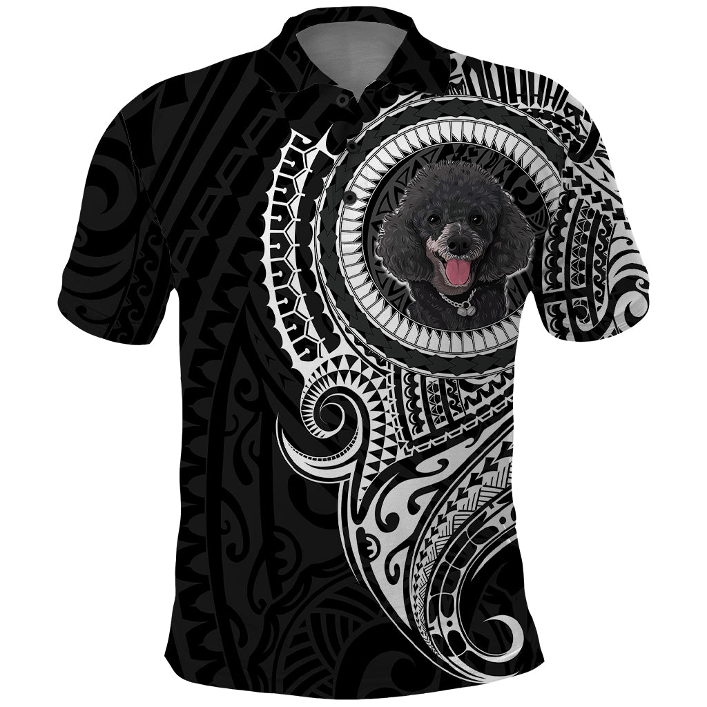 Polynesian Poodle Dog Polo Shirt Dog In My Heart LT6 - Wonder Print Shop