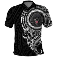 Polynesian Poodle Dog Polo Shirt Dog In My Heart LT6 - Wonder Print Shop