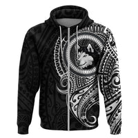 Polynesian Husky Dog Hoodie Dog In My Heart LT6 - Wonder Print Shop