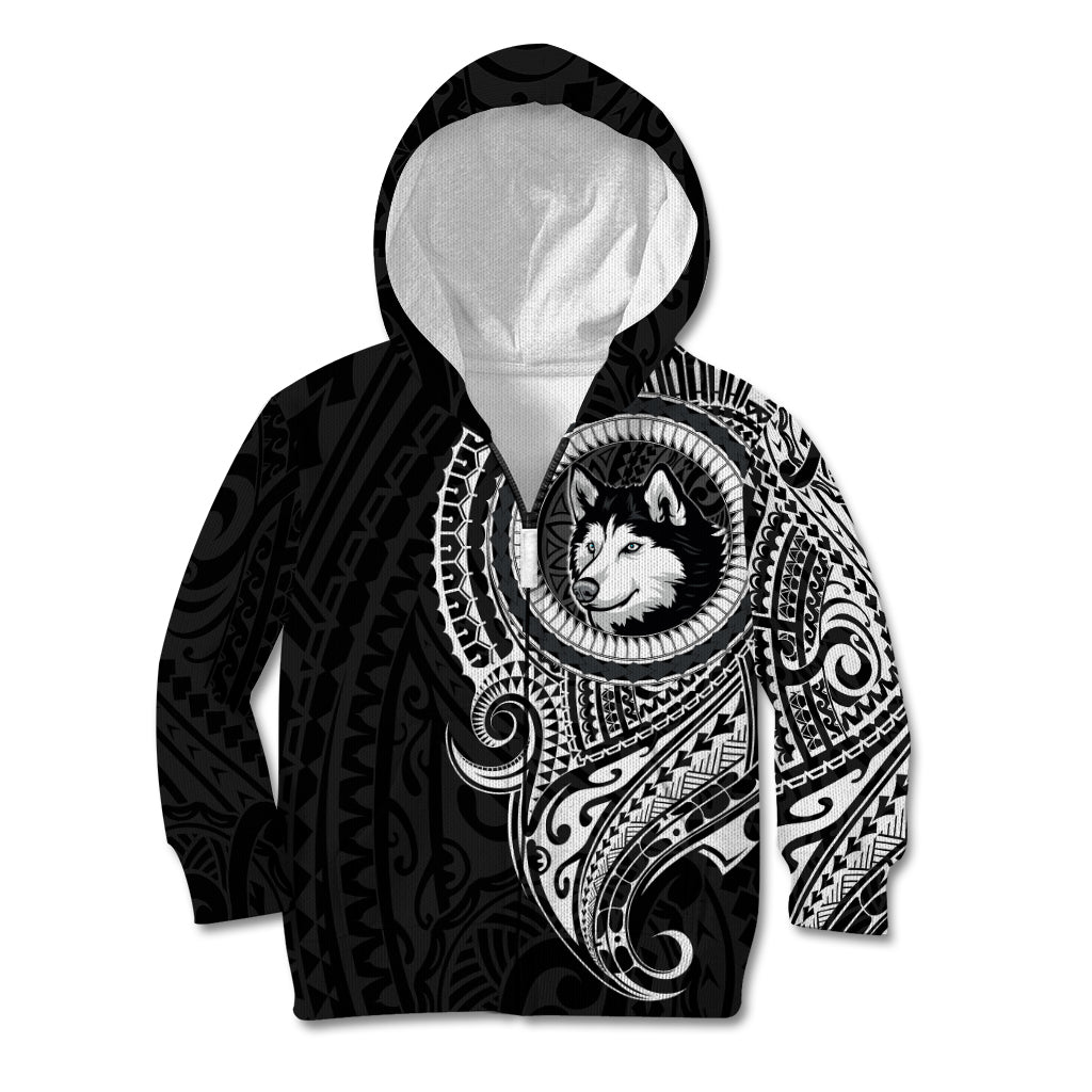 Polynesian Husky Dog Kid Hoodie Dog In My Heart LT6 - Wonder Print Shop