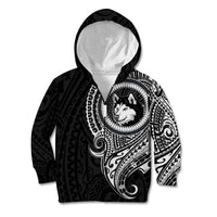 Polynesian Husky Dog Kid Hoodie Dog In My Heart LT6 - Wonder Print Shop