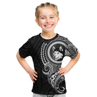 Polynesian Husky Dog Kid T Shirt Dog In My Heart LT6 - Wonder Print Shop