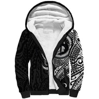 Polynesian Husky Dog Sherpa Hoodie Dog In My Heart LT6 - Wonder Print Shop