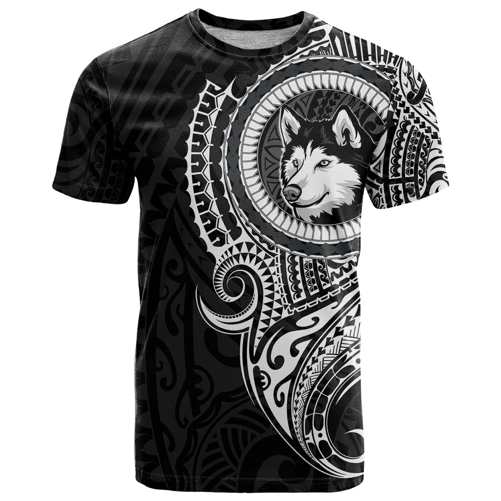 Polynesian Husky Dog T Shirt Dog In My Heart LT6 - Wonder Print Shop