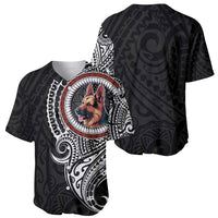 Polynesian German Shepherd Dog Baseball Jersey Dog In My Heart LT6 - Wonder Print Shop