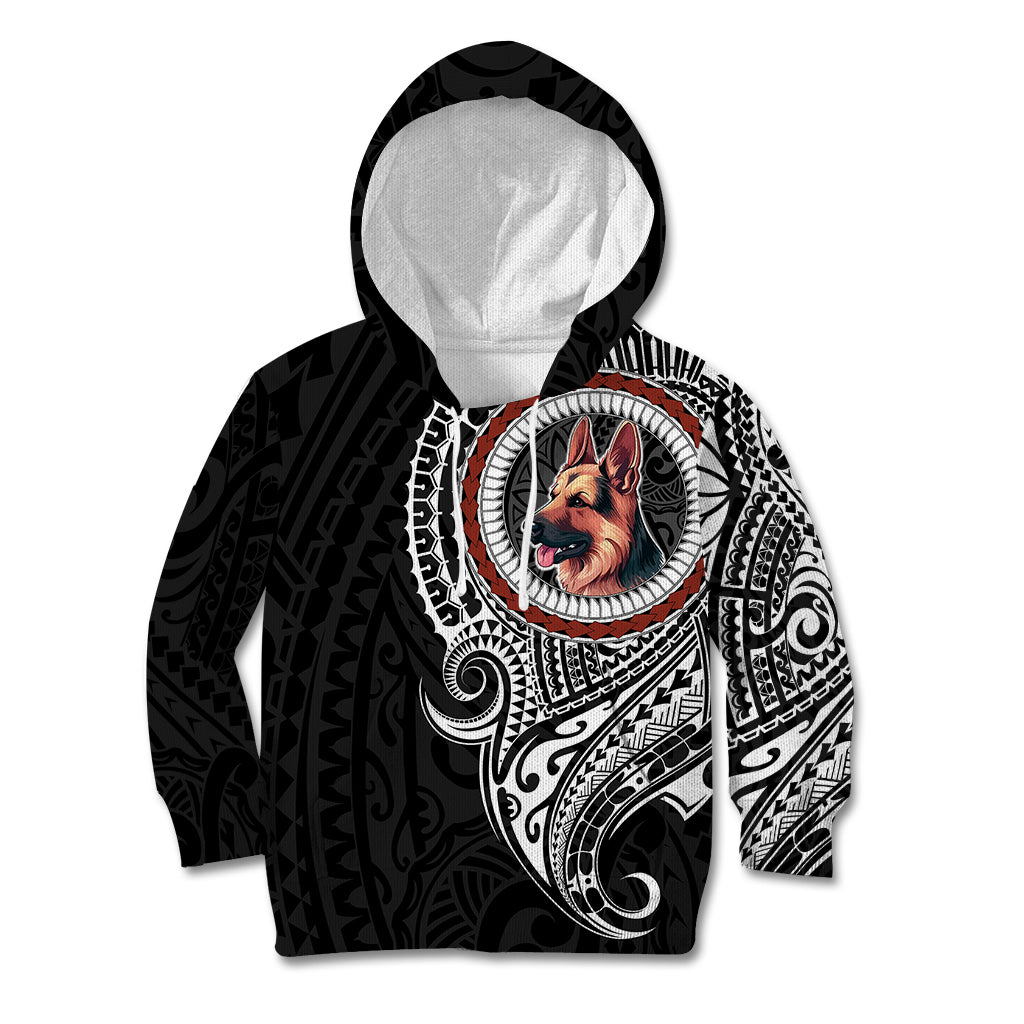 Polynesian German Shepherd Dog Kid Hoodie Dog In My Heart LT6 - Wonder Print Shop