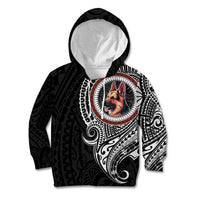 Polynesian German Shepherd Dog Kid Hoodie Dog In My Heart LT6 - Wonder Print Shop