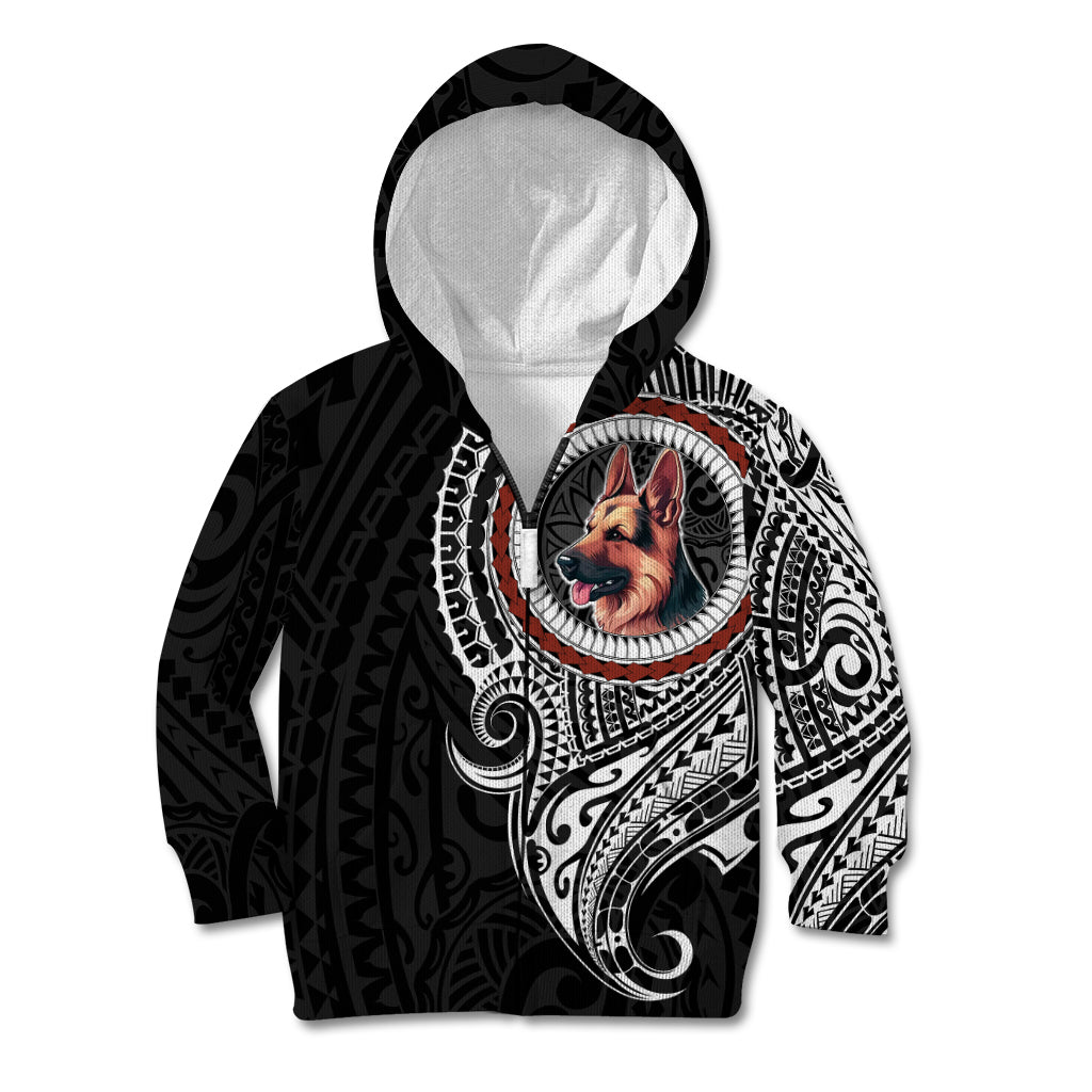 Polynesian German Shepherd Dog Kid Hoodie Dog In My Heart LT6 - Wonder Print Shop