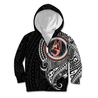 Polynesian German Shepherd Dog Kid Hoodie Dog In My Heart LT6 - Wonder Print Shop