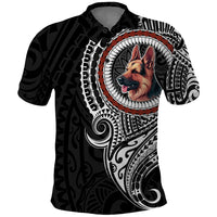 Polynesian German Shepherd Dog Polo Shirt Dog In My Heart LT6 - Wonder Print Shop