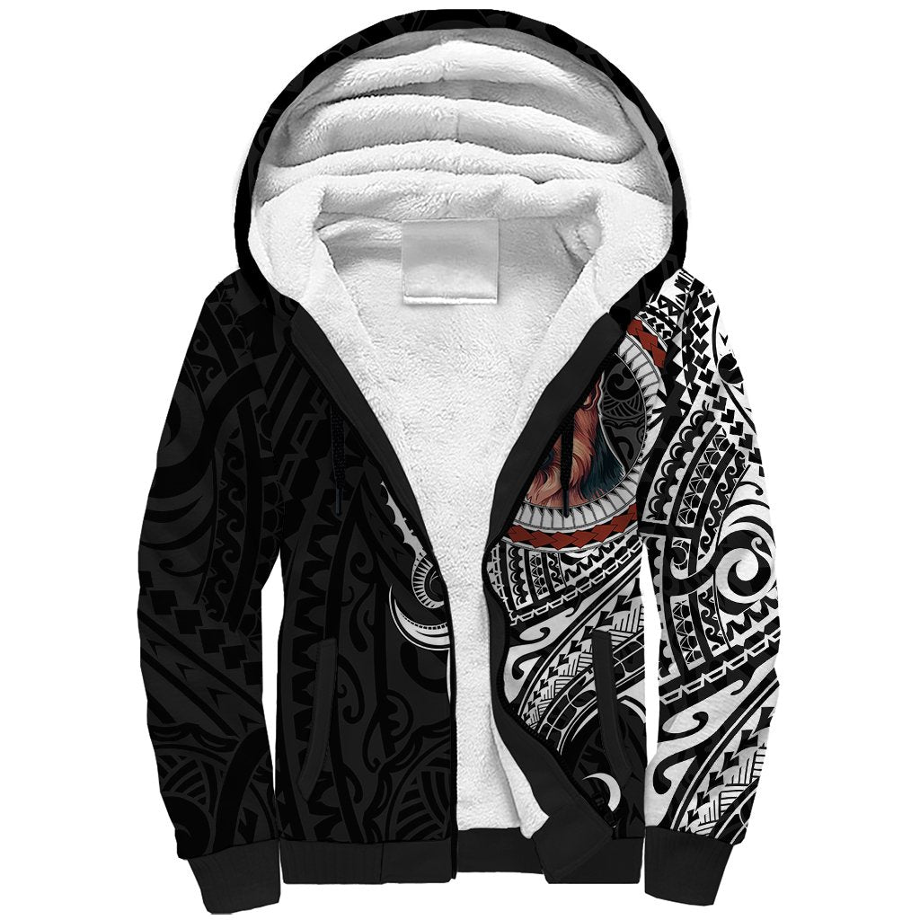 Polynesian German Shepherd Dog Sherpa Hoodie Dog In My Heart LT6 - Wonder Print Shop
