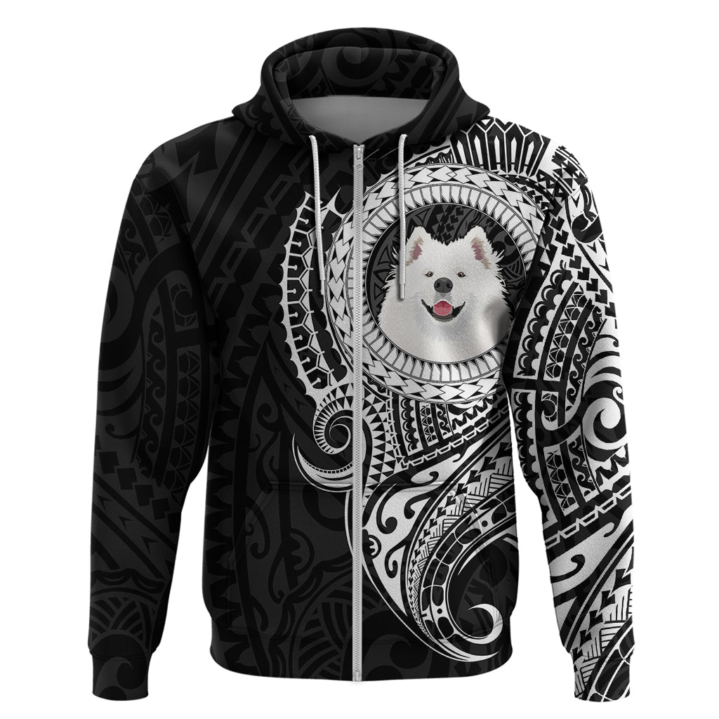 Polynesian Samoyed Dog Hoodie Dog In My Heart LT6 - Wonder Print Shop