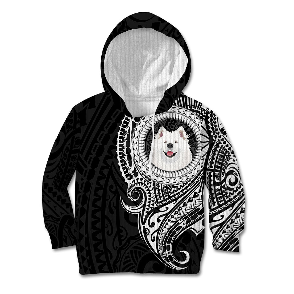 Polynesian Samoyed Dog Kid Hoodie Dog In My Heart LT6 - Wonder Print Shop