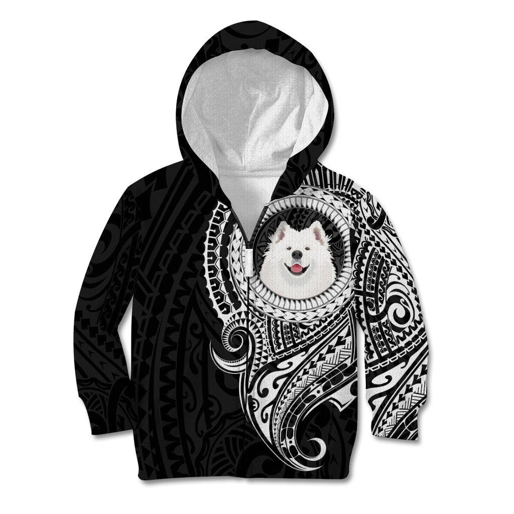 Polynesian Samoyed Dog Kid Hoodie Dog In My Heart LT6 - Wonder Print Shop