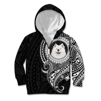Polynesian Samoyed Dog Kid Hoodie Dog In My Heart LT6 - Wonder Print Shop