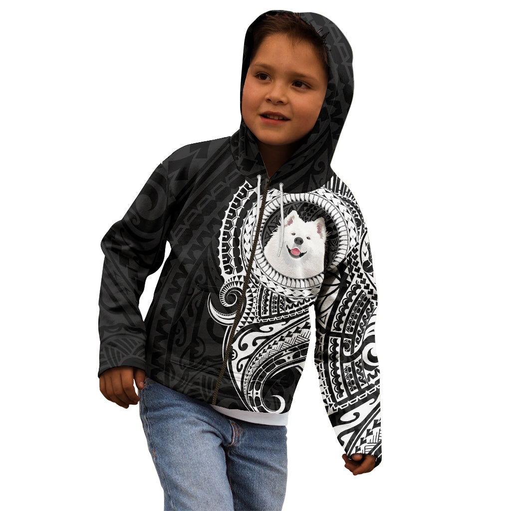 Polynesian Samoyed Dog Kid Hoodie Dog In My Heart LT6 - Wonder Print Shop