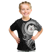 Polynesian Samoyed Dog Kid T Shirt Dog In My Heart LT6 - Wonder Print Shop