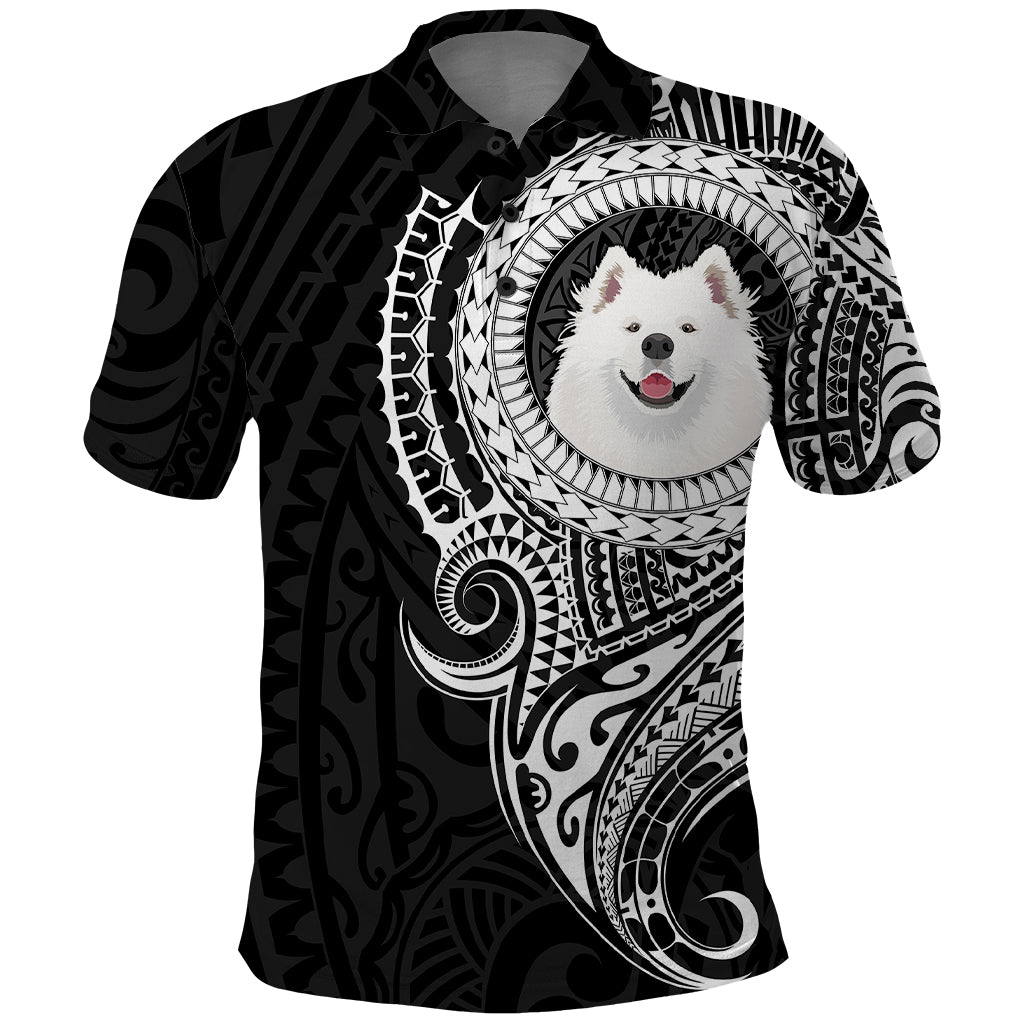 Polynesian Samoyed Dog Polo Shirt Dog In My Heart LT6 - Wonder Print Shop