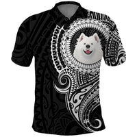 Polynesian Samoyed Dog Polo Shirt Dog In My Heart LT6 - Wonder Print Shop