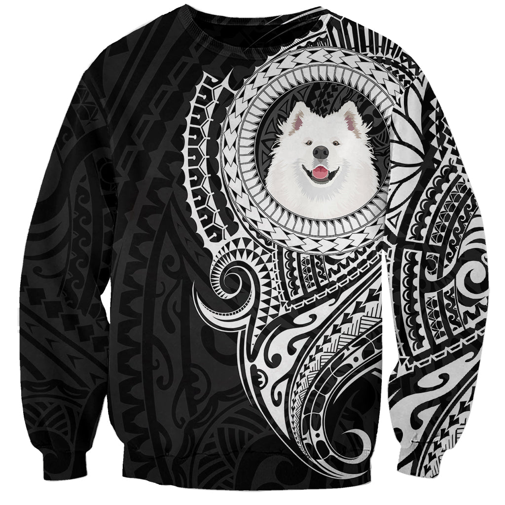 Polynesian Samoyed Dog Sweatshirt Dog In My Heart LT6 - Wonder Print Shop