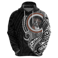 Polynesian Boxer Dog Hoodie Dog In My Heart LT6 - Wonder Print Shop