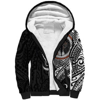 Polynesian Boxer Dog Sherpa Hoodie Dog In My Heart LT6 - Wonder Print Shop