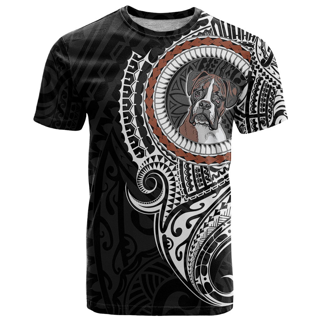 Polynesian Boxer Dog T Shirt Dog In My Heart LT6 - Wonder Print Shop