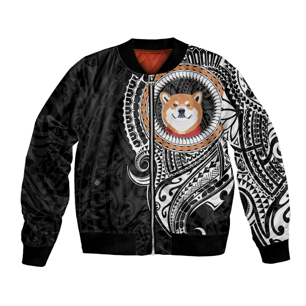 Polynesian Shiba Inu Dog Bomber Jacket Dog In My Heart LT6 - Wonder Print Shop