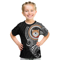 Polynesian Shiba Inu Dog Kid T Shirt Dog In My Heart LT6 - Wonder Print Shop