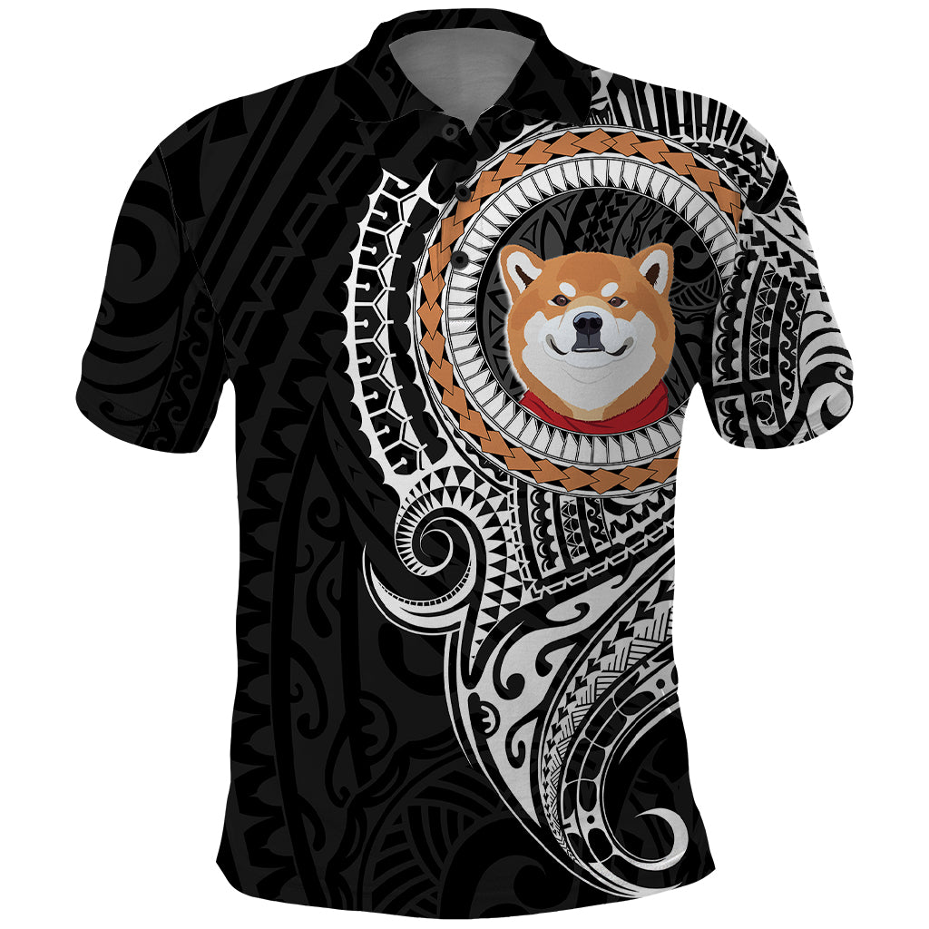 Polynesian Shiba Inu Dog Polo Shirt Dog In My Heart LT6 - Wonder Print Shop