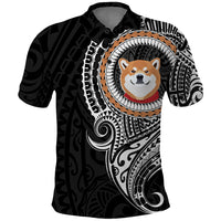 Polynesian Shiba Inu Dog Polo Shirt Dog In My Heart LT6 - Wonder Print Shop