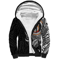 Polynesian Shiba Inu Dog Sherpa Hoodie Dog In My Heart LT6 - Wonder Print Shop