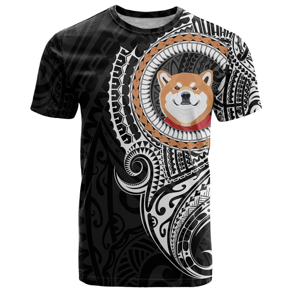 Polynesian Shiba Inu Dog T Shirt Dog In My Heart LT6 - Wonder Print Shop