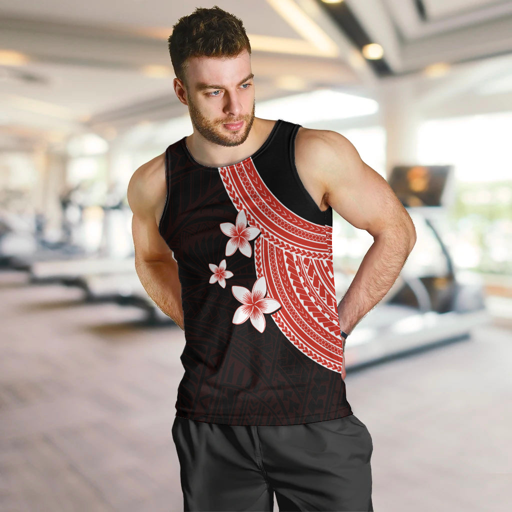 polynesian-men-tank-top-with-plumeria-flower-red