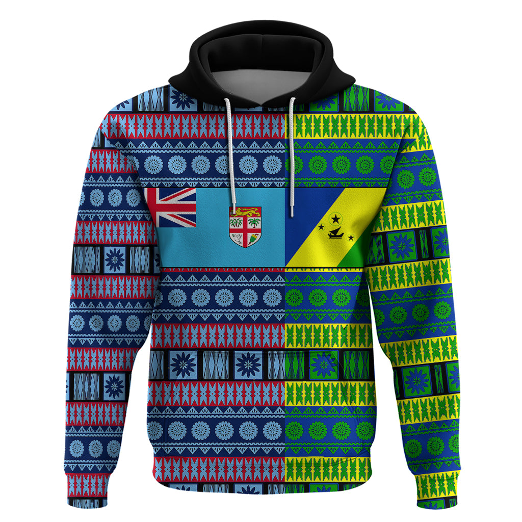 Custom Malampa Fiji Hoodie Tribal Patterns LT6 - Wonder Print Shop