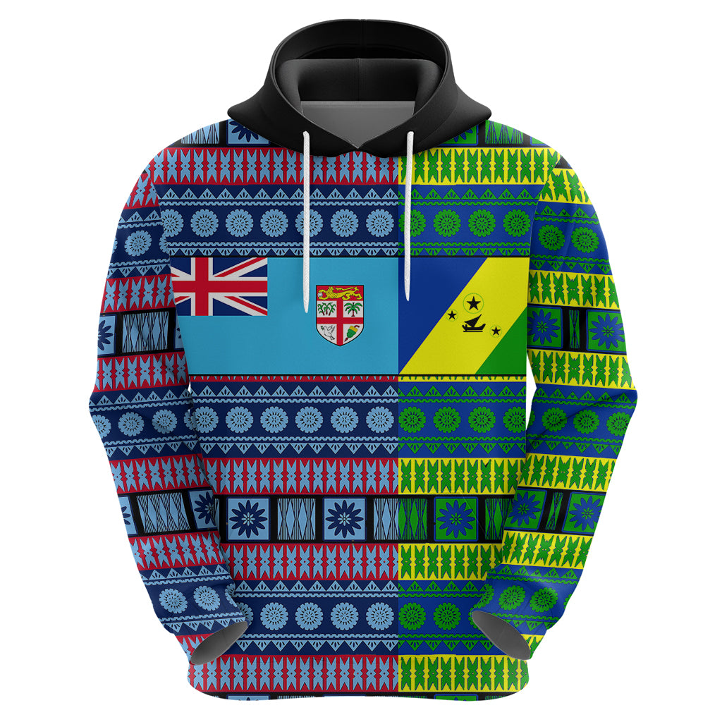 Custom Malampa Fiji Hoodie Tribal Patterns LT6 - Wonder Print Shop